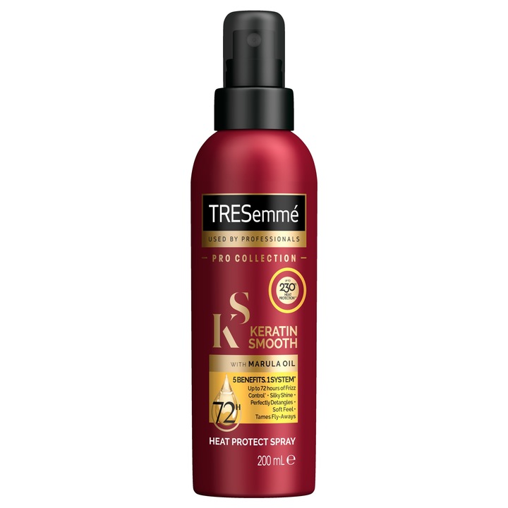 Spray pentru protectie termica cu keratina, 200 ml