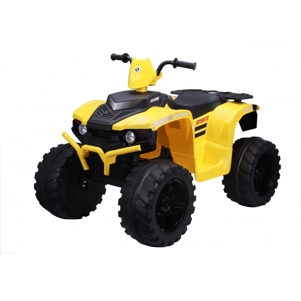 ATV electric Nichiduta Extreme Quad cu roti din cauciuc Yellow