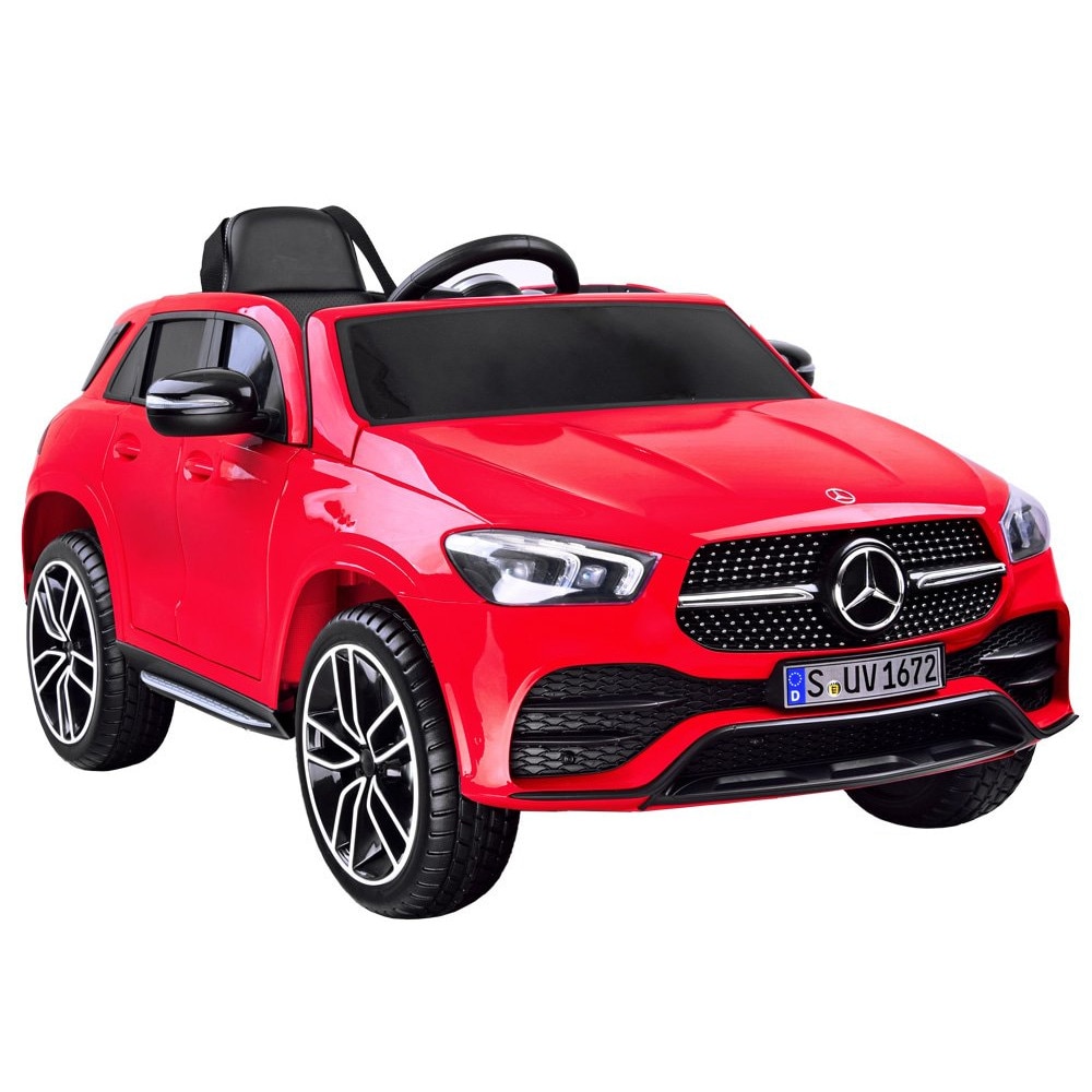 Masinuta electrica cu roti din cauciuc Mercedes GLE 450 AMG Red