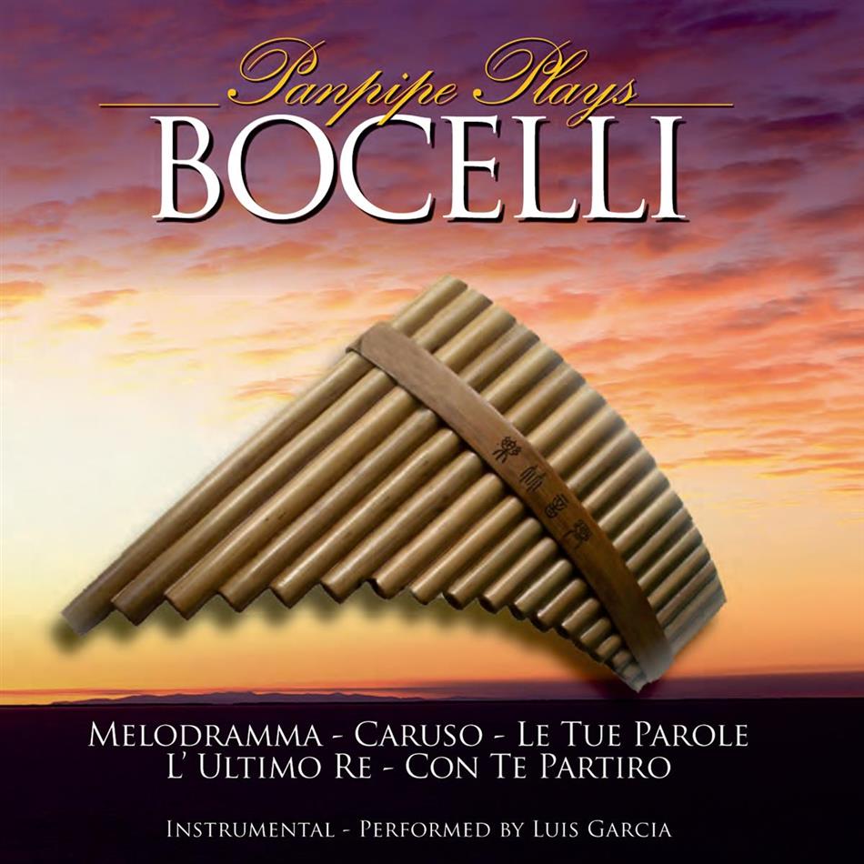 Luis Garcia - Panpipe Plays Bocelli (CD)