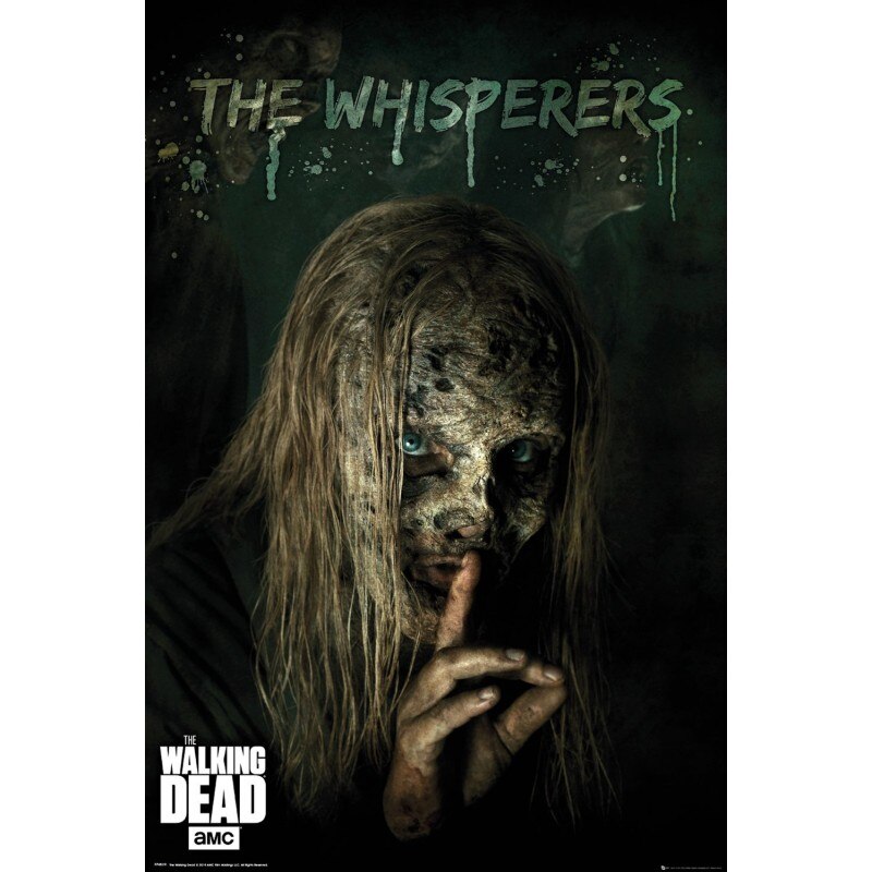 Poster The Walking Dead The Whisperers , 61x91.5cm, Negru