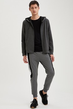 defacto pantaloni sport conici cu snur xs gri melangealbnegru imagen 18_0_
0