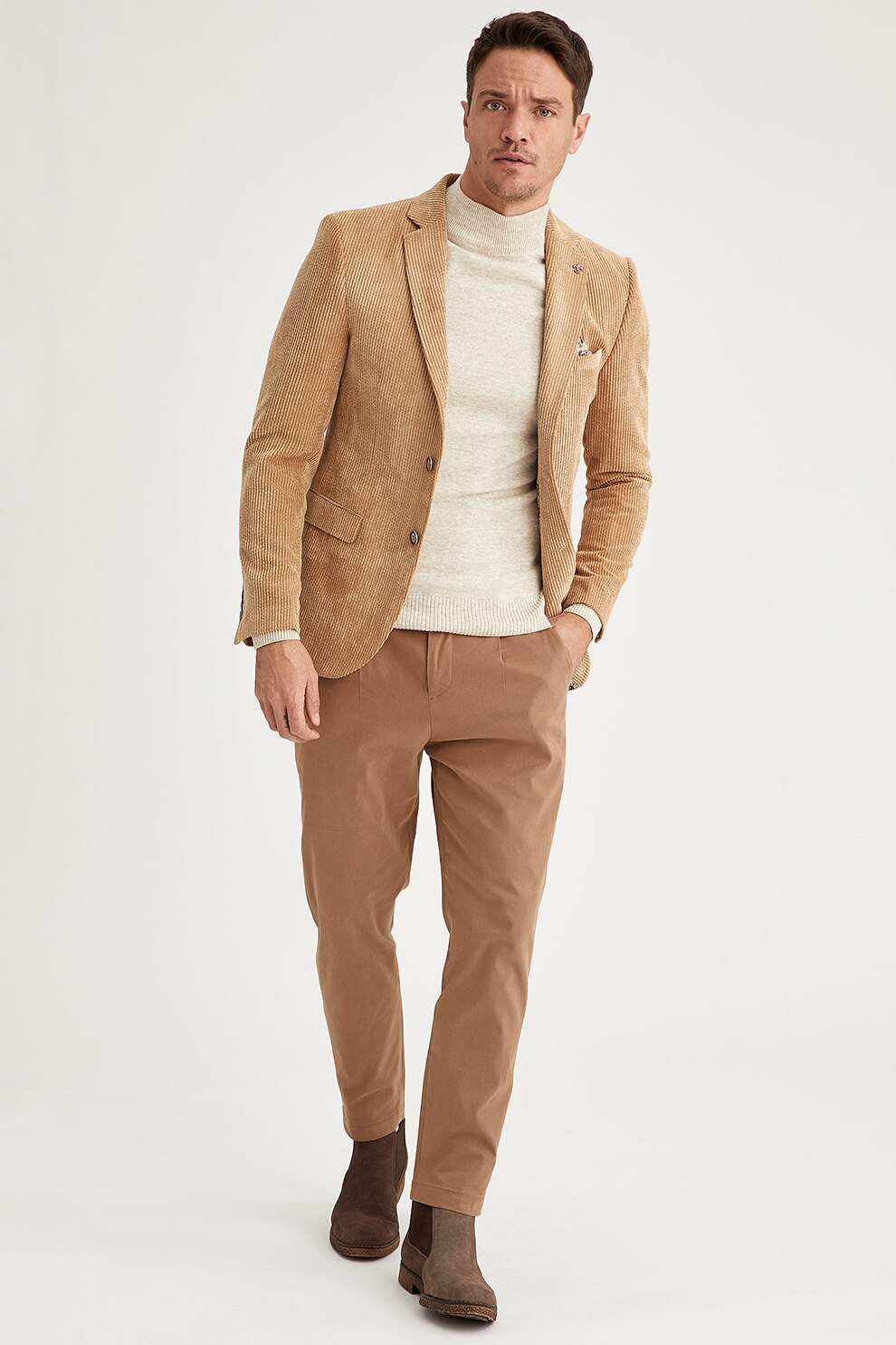 DeFacto, Pantaloni chino conici, Oranj persan