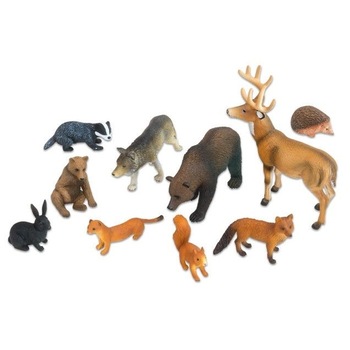 Set de 10 animale salbatice, Vinco Set de 10 animale salbatice, Vinco