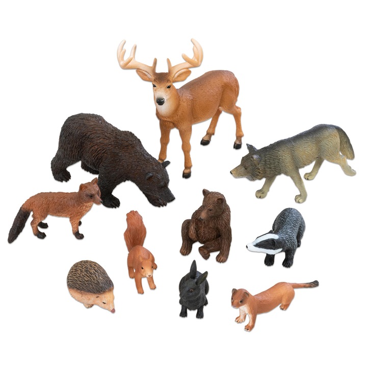 Set de 10 animale salbatice, Vinco