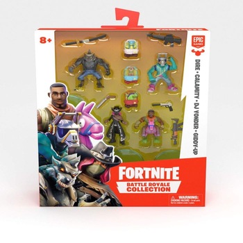Set figurine Fortnite cu accesorii - Battle Royal Collection - 4 figurine Set figurine Fortnite cu accesorii - Battle Royal Collection - 4 figurine