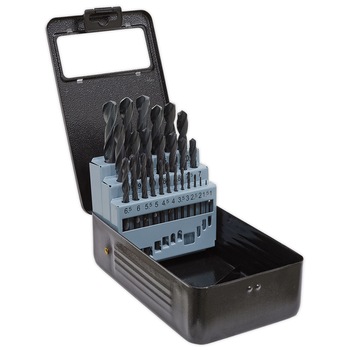 Set de burghie, 25 piese, Sealey Set de burghie, 25 piese, Sealey
