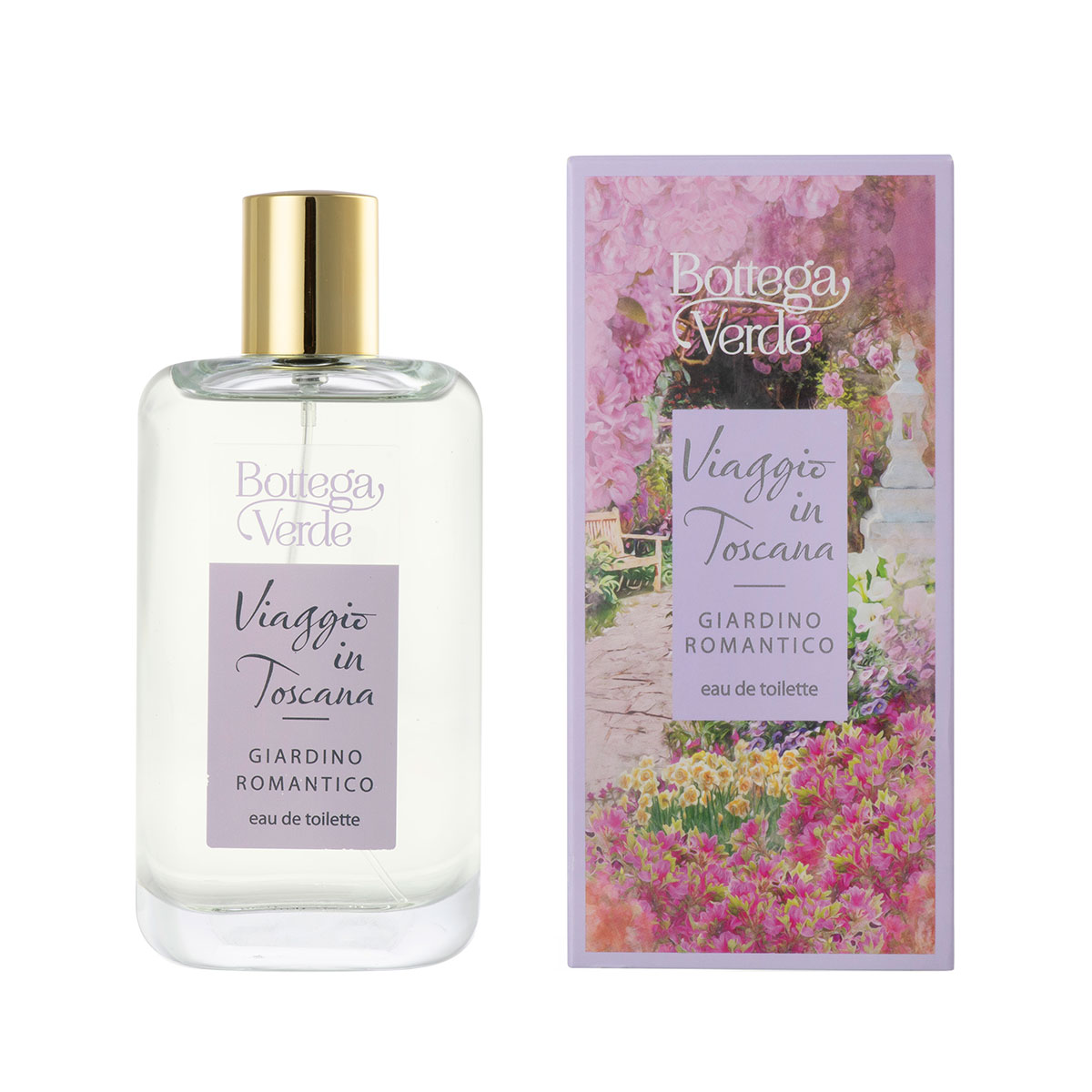 Apa de toaleta cu note de fructe si flori - Viaggio in Toscana, 100 ML, Bottega Verde