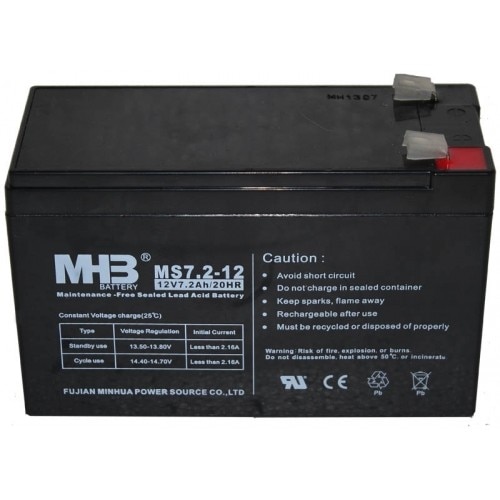 СОТ Оловни акумулаторни батерии MHB MS7.2-12 12V 7.2Ah - EMAG.bg