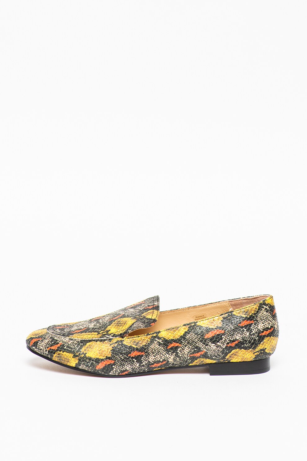Tosca Blu, Pantofi loafer cu model si aspect de piele de sarpe