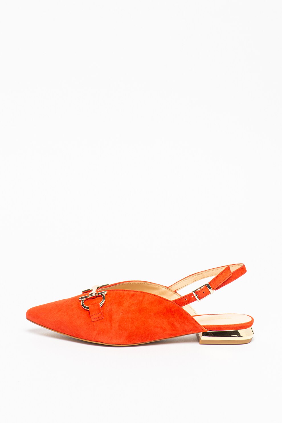 Tosca Blu, Balerini slingback din piele intoarsa Gemma