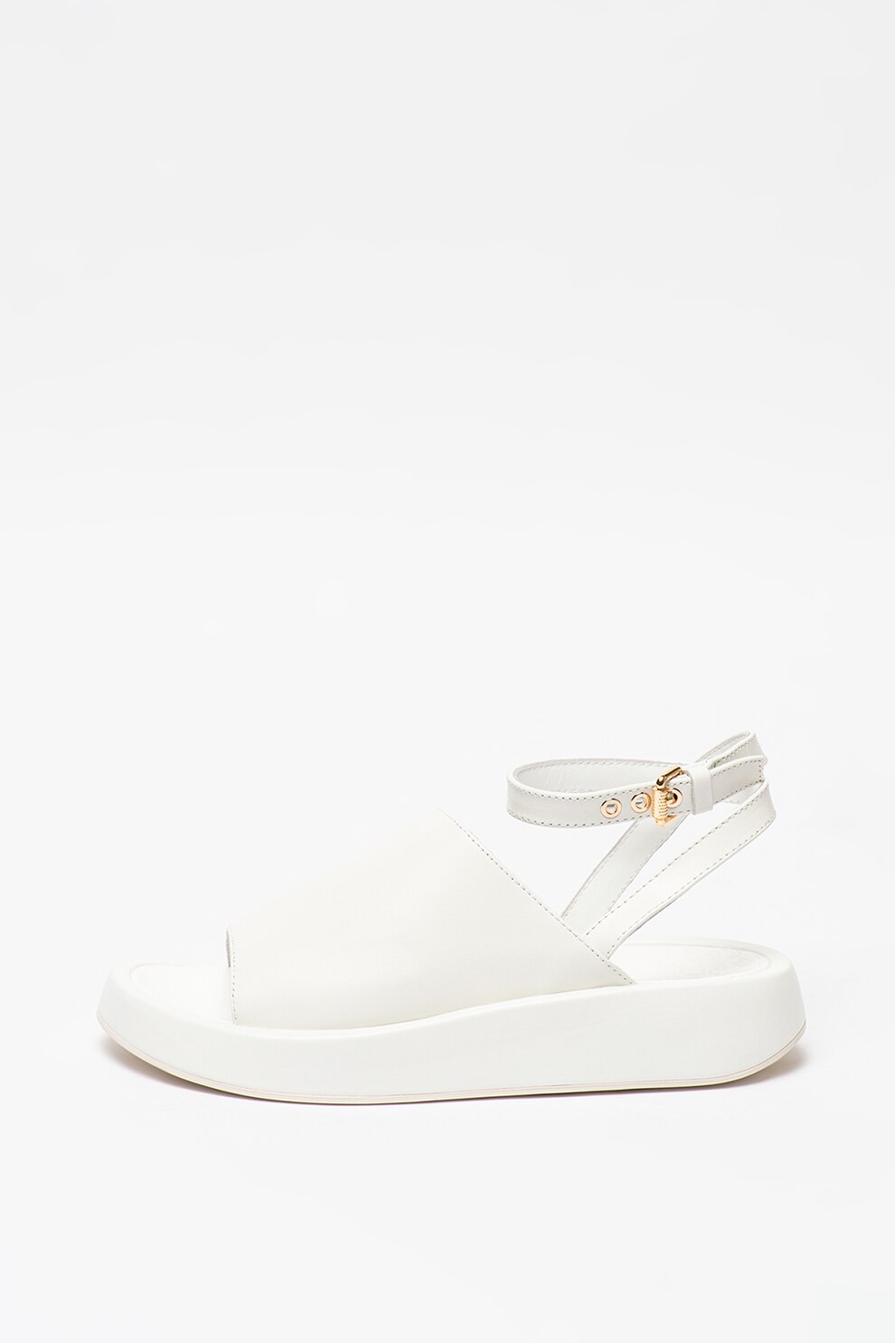 Tosca Blu, Sandale de piele cu bareta pe glezna Topaz