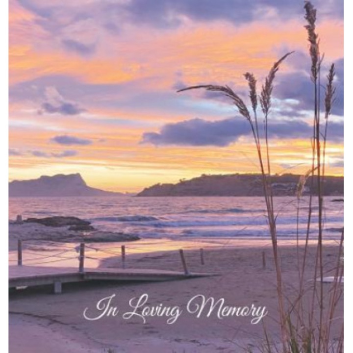 Funeral Guest Book in Loving Memory Memorial Service Guest Book, Condolence Book, Remembrance Book for Funerals or Wake: Hard Cover. a Lasting Keepsak, Angelis Publications (Prepared by)
