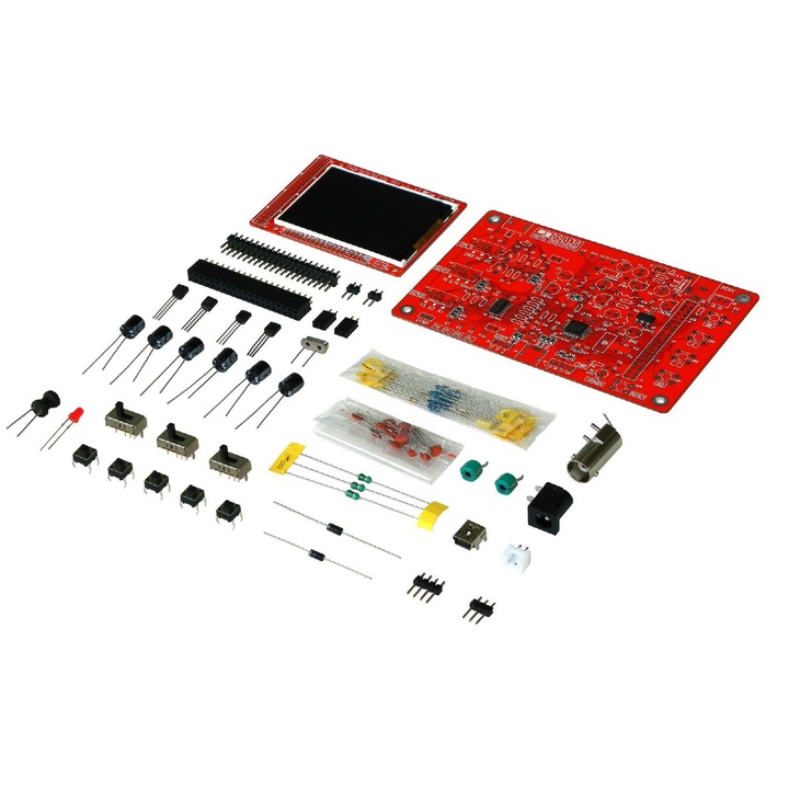 Комплект DSO138 2.4" TFT OKYN3410 Преносим джобен цифров осцилоскоп