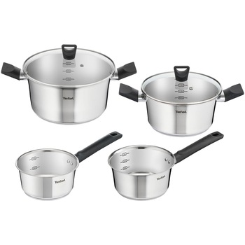 Set de oale Tefal Simpleo, 6 piese, inox Set de oale Tefal Simpleo, 6 piese, inox