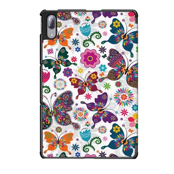 Husa Smart Cover Lenovo Tab P11 Pro 11.5 inch (2020) TB-J706F/J706L cu model fluture Husa Smart Cover Lenovo Tab P11 Pro 11.5 inch (2020) TB-J706F/J706L cu model fluture