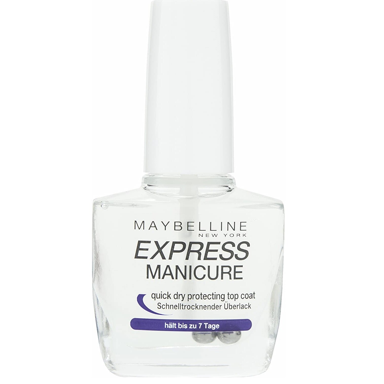 Lac de unghii Top Coat Maybelline Express Manicure, 10 ml