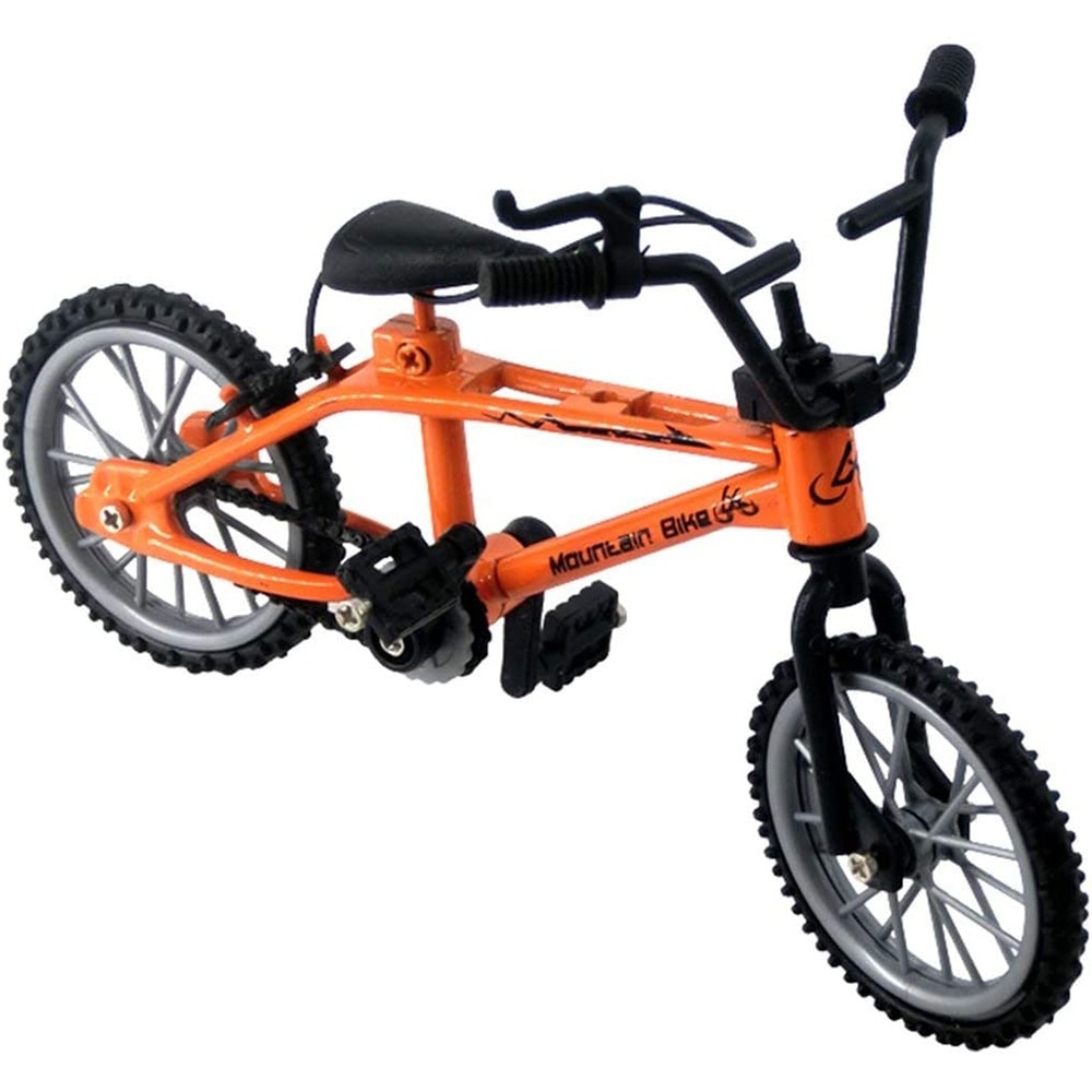 cement wing wipe out Mini Bicicleta Finger Bike, jucarie antistres pentru deget, 11 x 8 x 2 cm,  portocaliu - eMAG.ro