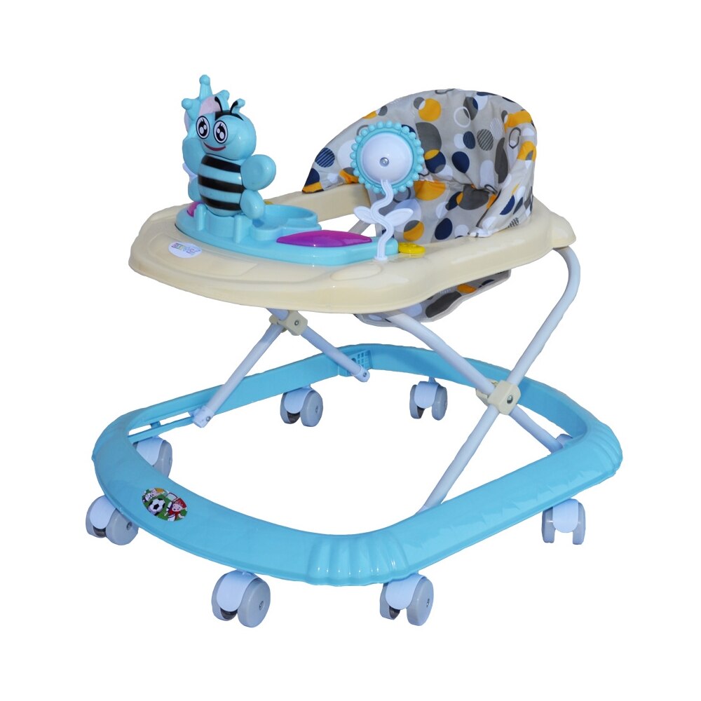 Premergator muzical Albinuta cu dungi,+ 6 luni, albastru