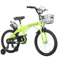 bicicleta go kart sport 16 cu pedale pentru copii cu varsta intre 4-7 ani roti ajutatoare aparatoare noroisoneriebidon apa si cosulet culoare verde imagen 5_0_
0