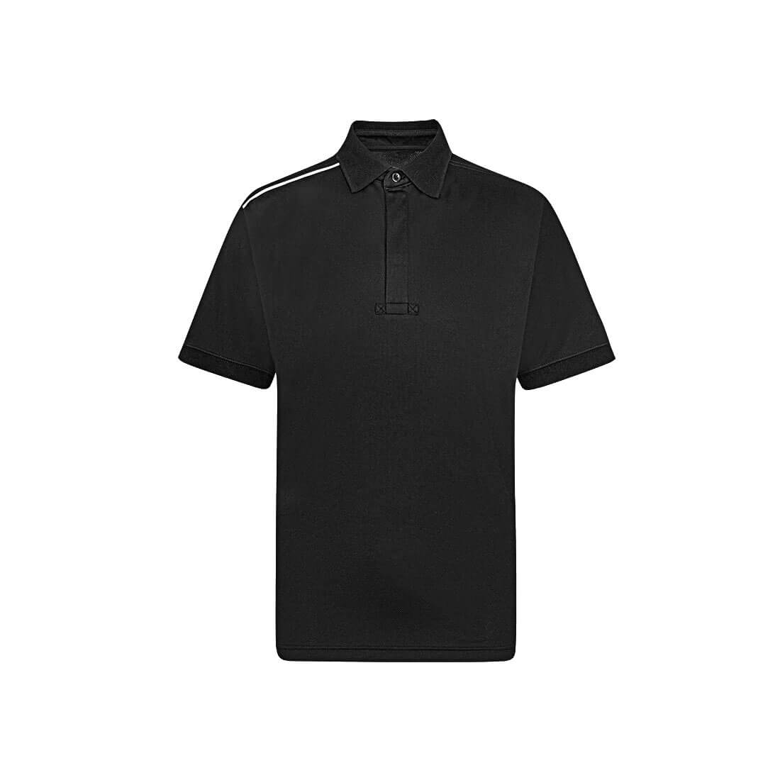Tricou Polo , Portwest, Negru, XL