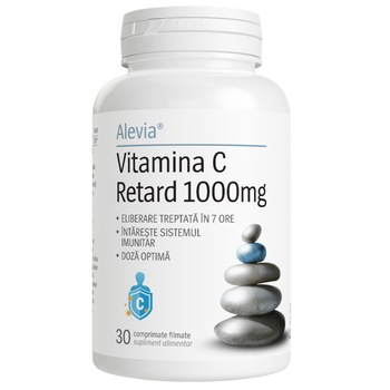 Supliment alimentar Vitamina C Retard 1000 mg, 30 comprimate Supliment alimentar Vitamina C Retard 1000 mg, 30 comprimate