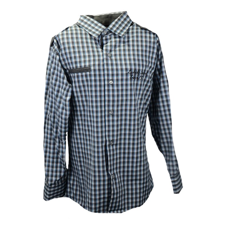 Camasa cu maneca lunga pentru baieti Mini Junior KSL-62C, Multicolor, 152 cm