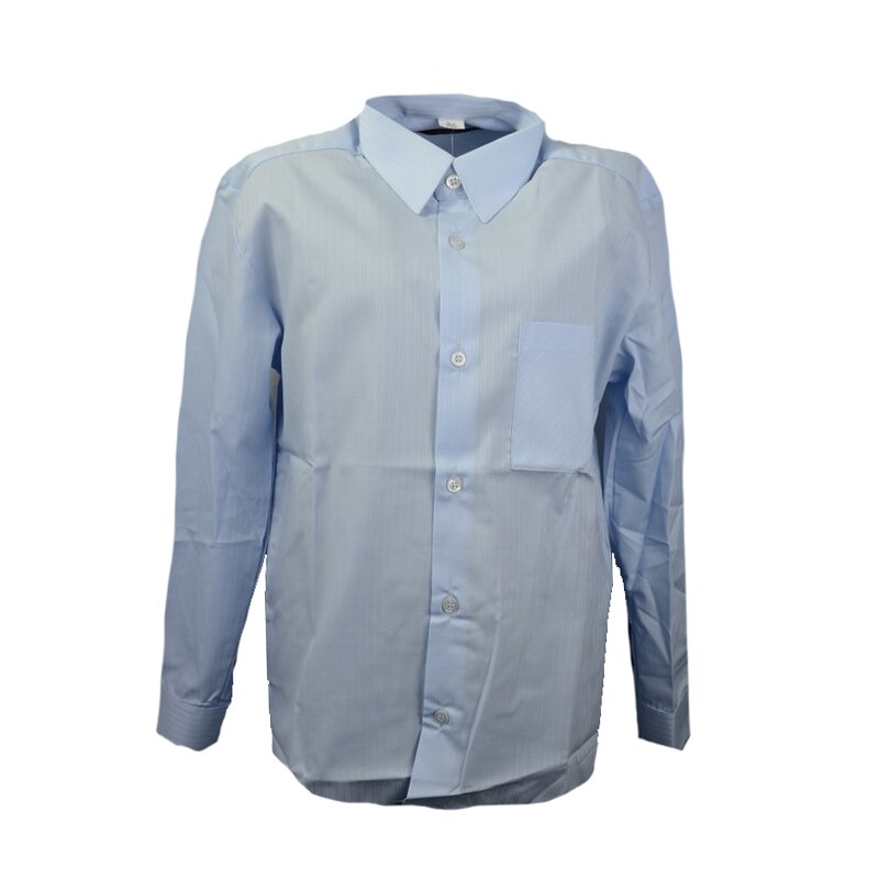 Camasa cu maneca lunga pentru baieti Mini Junior KSL-75C, Albastru, 140 cm