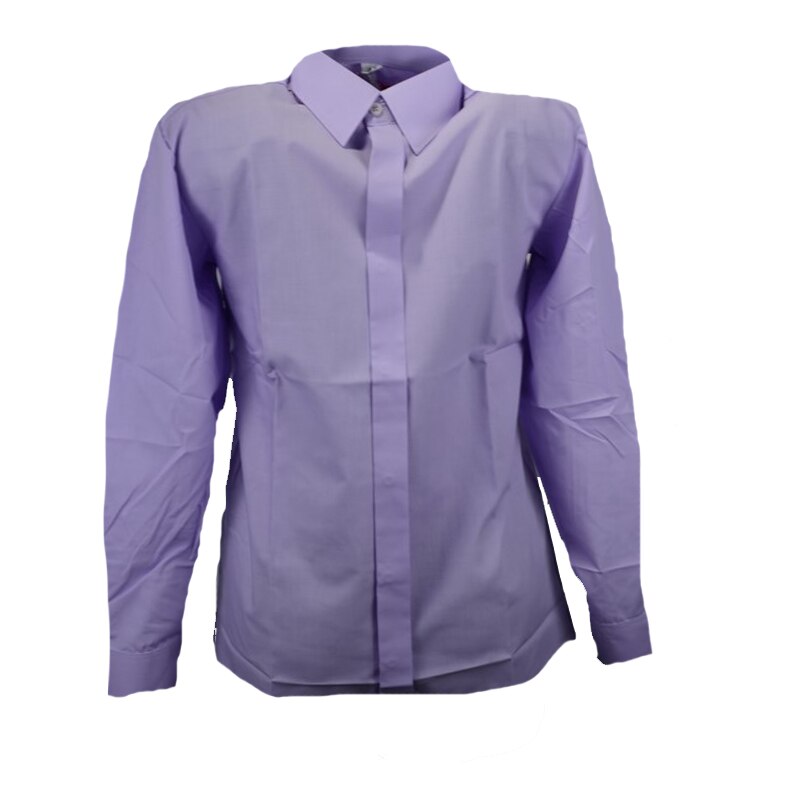 Camasa cu maneca lunga pentru baieti Jankes KSL-97C, Mov, 158 cm