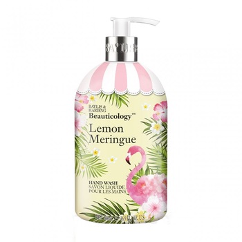 Sapun lichid de maini, Baylis & Harding Beauticology, Lemon Meringue, 500ml Sapun lichid de maini, Baylis & Harding Beauticology, Lemon Meringue, 500ml