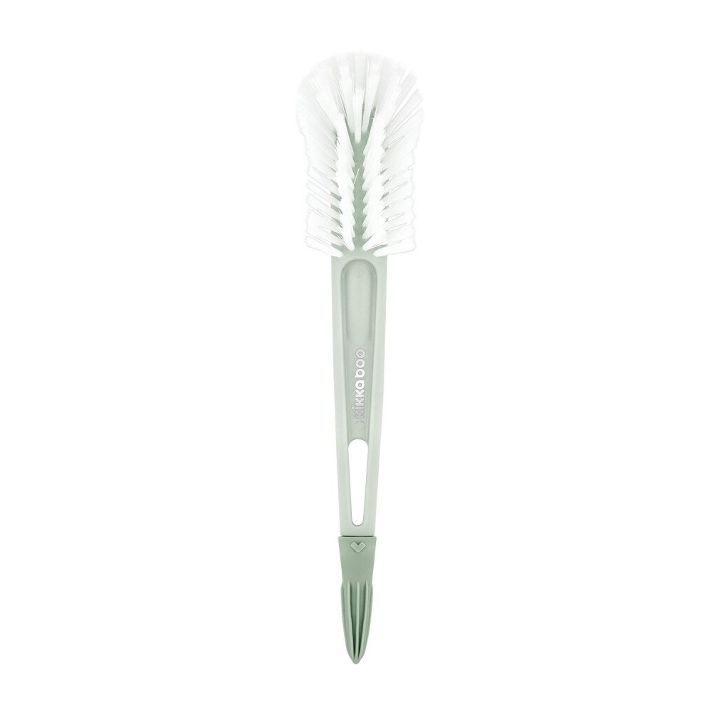 Perie pentru biberoane cu accesoriu pentru tetine KikkaBoo Cleaner Mint