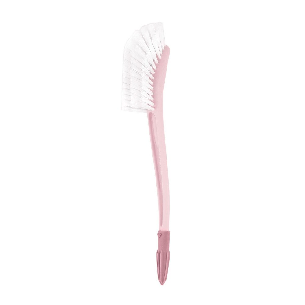 Perie pentru biberoane cu accesoriu pentru tetine KikkaBoo Cleaner Pink