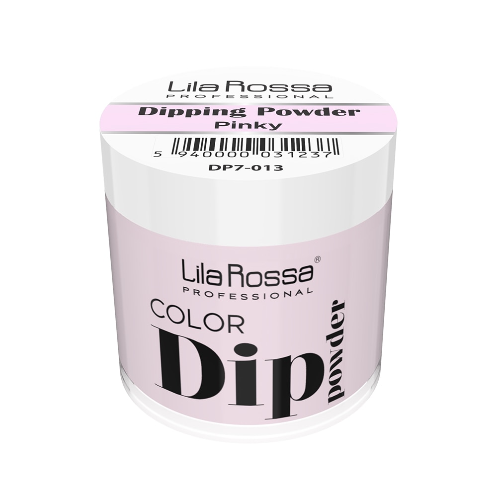 Pudra acrilica Dip Powder color, Lila Rossa, 7 g, 013 Pinky