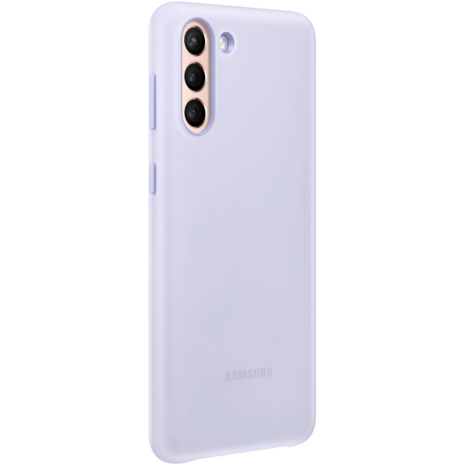 Husa de protectie Samsung Smart LED Cover pentru Galaxy S21 Plus, Violet