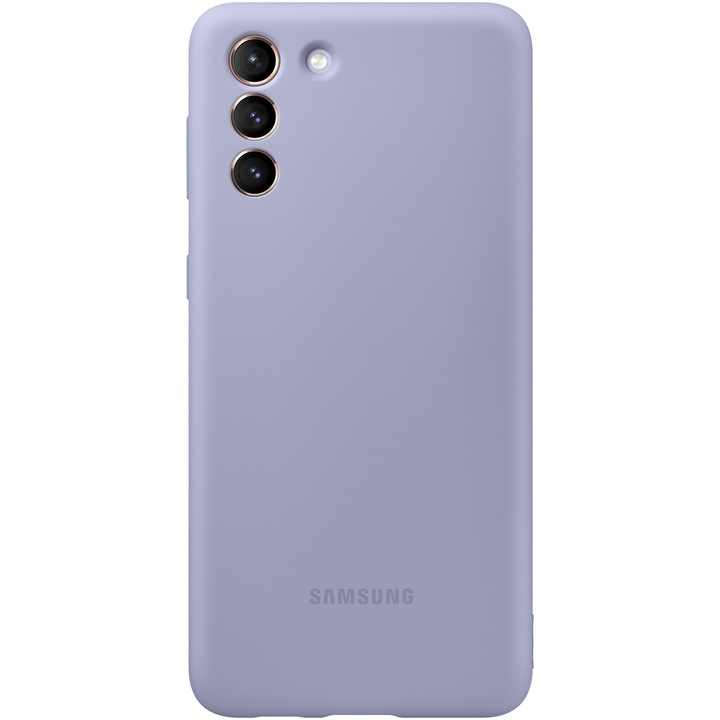 Калъф Samsung Silicone Cover за Galaxy S21 Plus, Violet