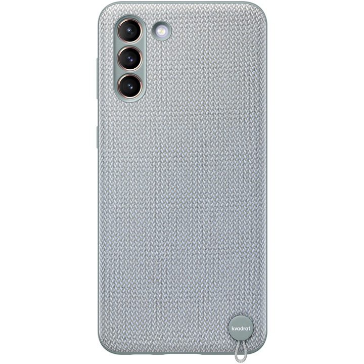 Калъф Samsung Kvadrat Cover за Galaxy S21 Plus, Mint Gray