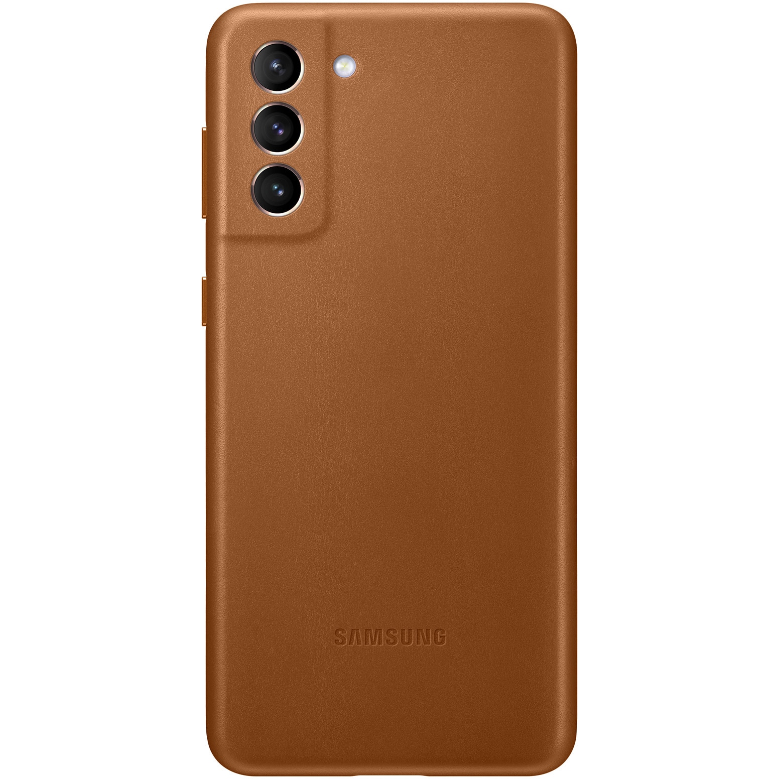 Husa de protectie Samsung Leather Cover pentru Galaxy S21 Plus, Brown
