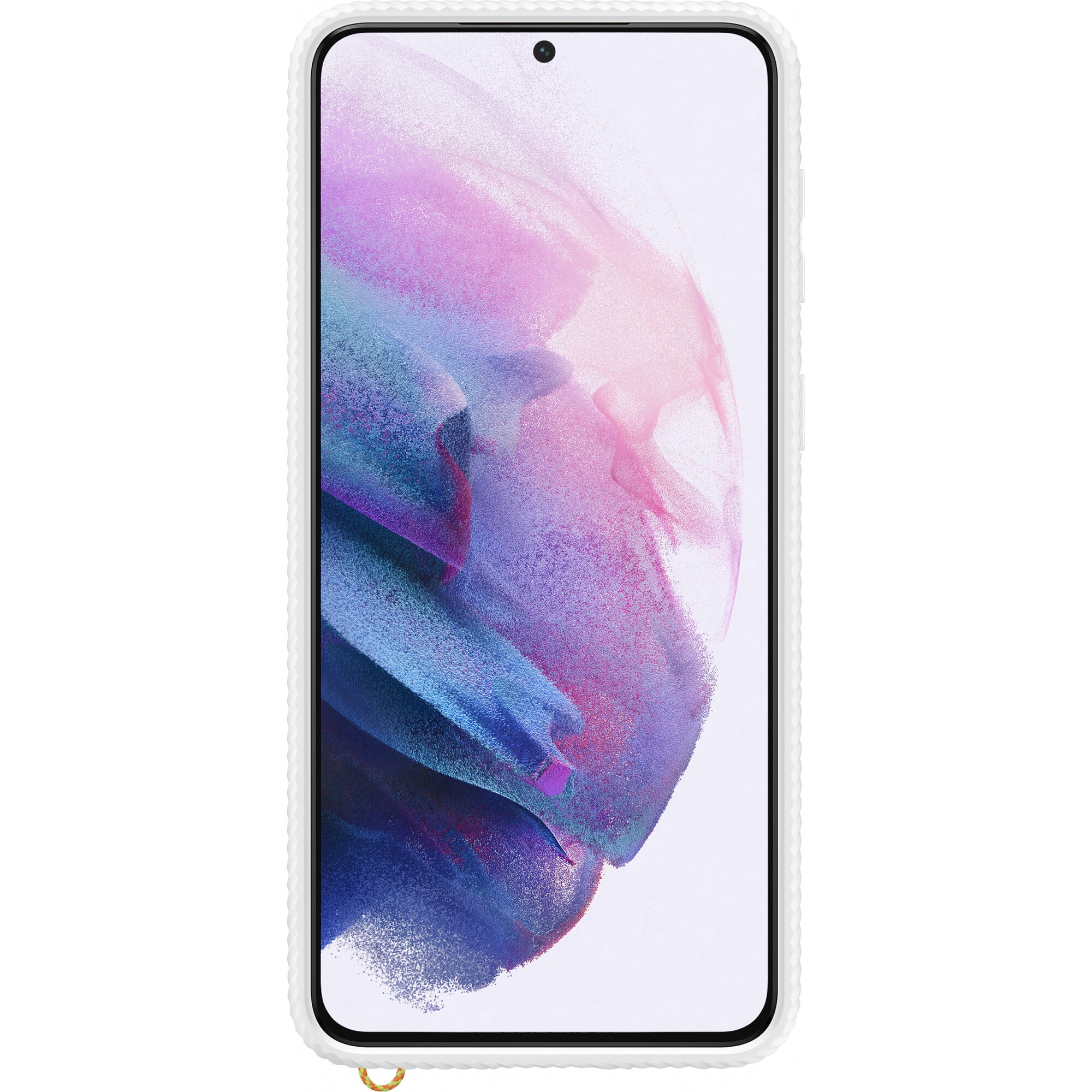Husa de protectie Samsung Clear Protective Cover pentru Galaxy S21 Plus, White
