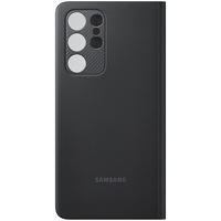husa de protectie samsung smart clear view cover  s pen pentru galaxy s21 ultra black imagen 10_0_
0