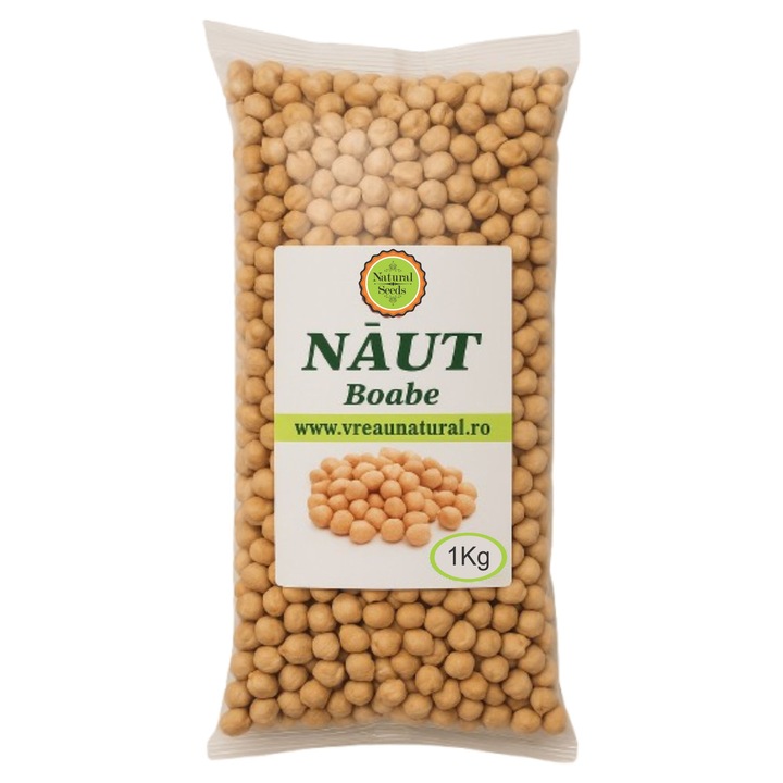 Naut boabe 1Kg, Natural Seeds Product