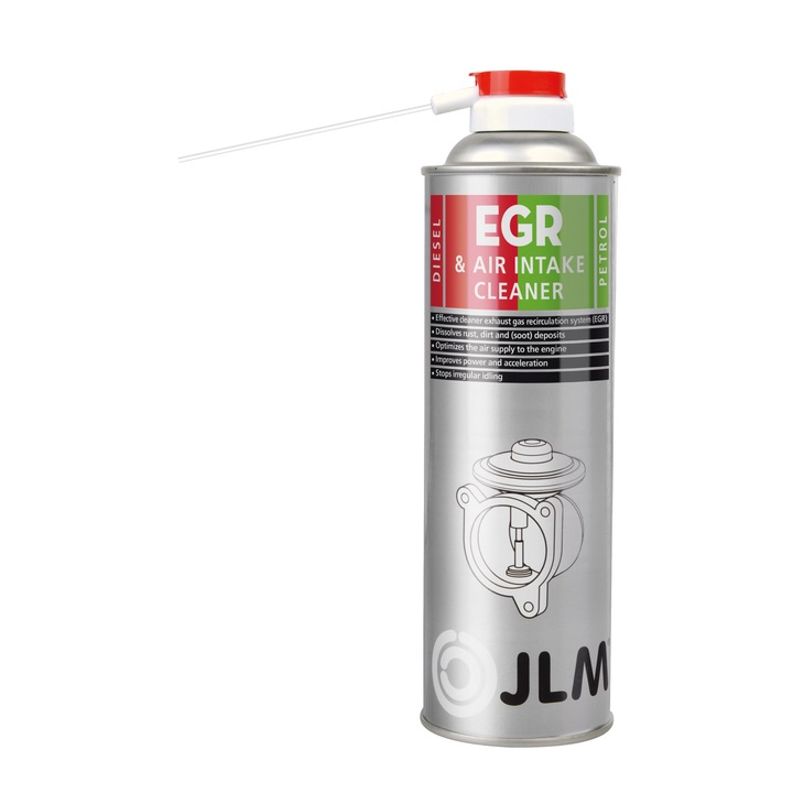 Solutie intretinere auto, Jlm, DIESEL & PETROL Air Intake & EGR Cleaner,500ml