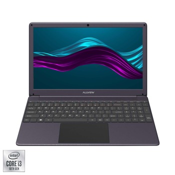 Laptop Allview Allbook I cu procesor Intel® Core™ i3-1005G1 pana la 3.40 GHz, 15.6 Laptop Allview Allbook I cu procesor Intel® Core™ i3-1005G1 pana la 3.40 GHz, 15.6