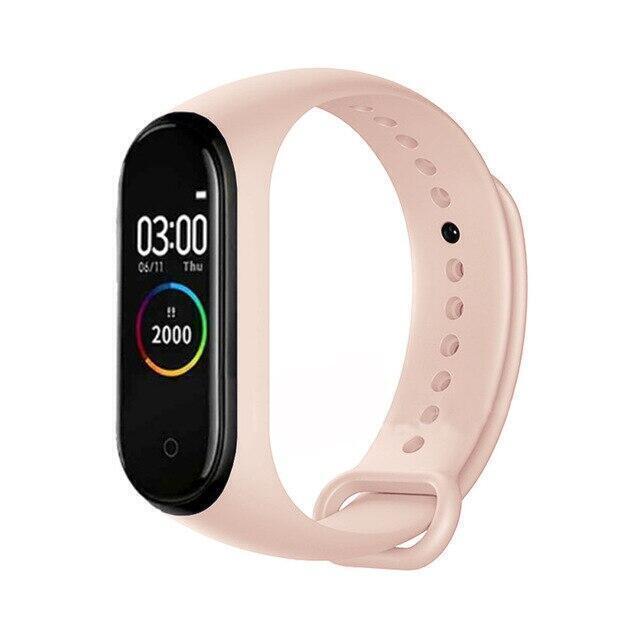 Bratara fitness (V.M4) cu Bluetooth, monitorizare ritm cardiac, notificari, functii fitness S171