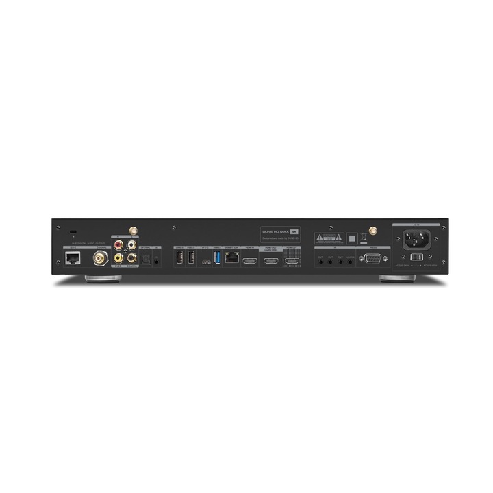 DUNE MAX 4K wifi/ethernet/HDD fekete médialejátszó