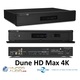 DUNE MAX 4K wifi/ethernet/HDD fekete médialejátszó