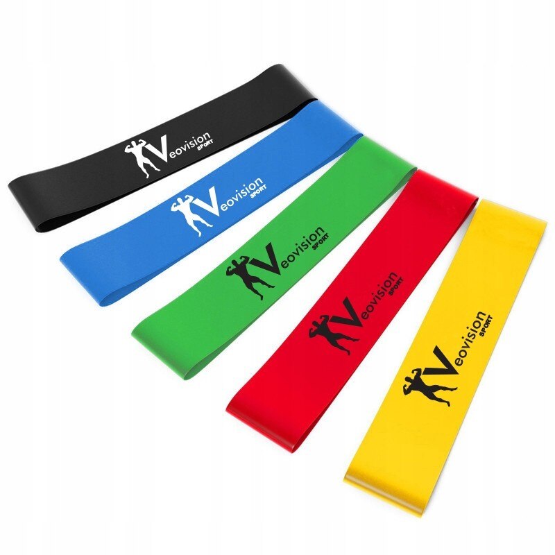 Set benzi elastice Sportmann F50A, 5buc