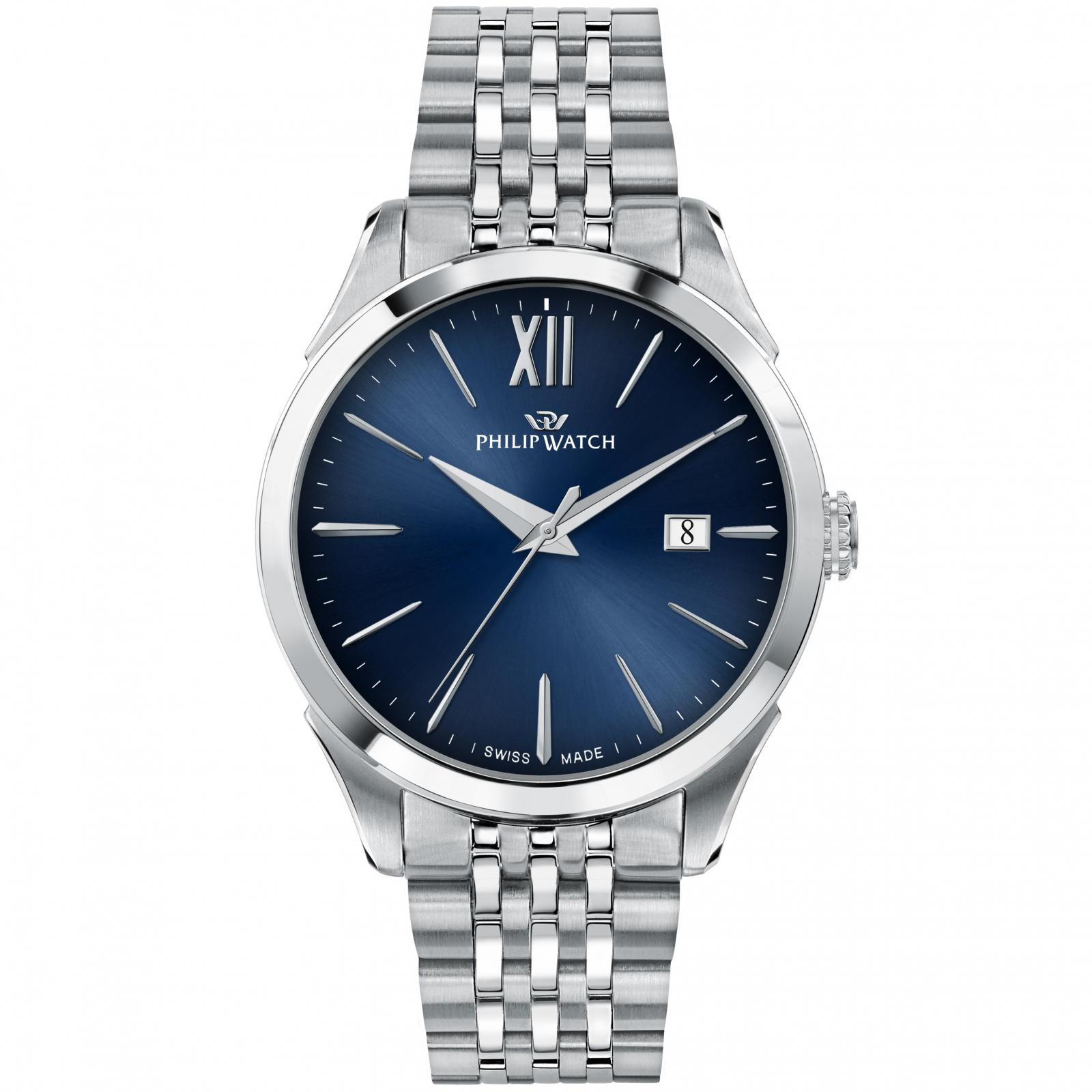 Ceas barbatesc Philip Watch R8253217002 Quartz Argintiu