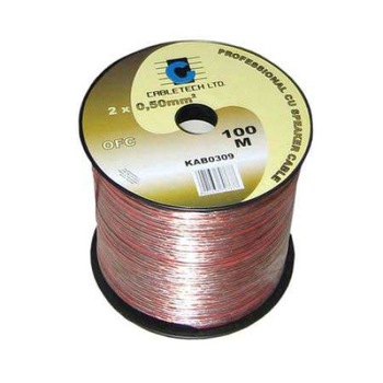 Cablu difuzor OFC CU 1.0mm 100 m Cablu difuzor OFC CU 1.0mm 100 m