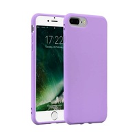 husa compatibila cu iphone 7 plus  iphone 8 plus ultra slim silicon interior din catifea mov planetphone imagen 52_0_
0