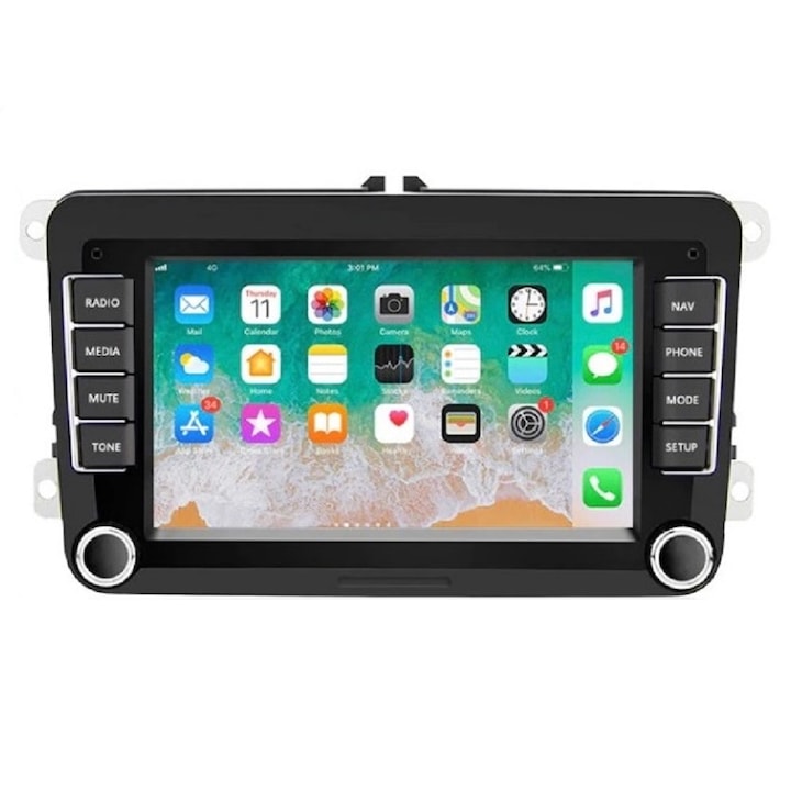 Navigatie VW, Skoda, Seat, Android 13, 1GB RAM + 32GB ROM, 7 inch, Android, Bluetooth, Car Kit